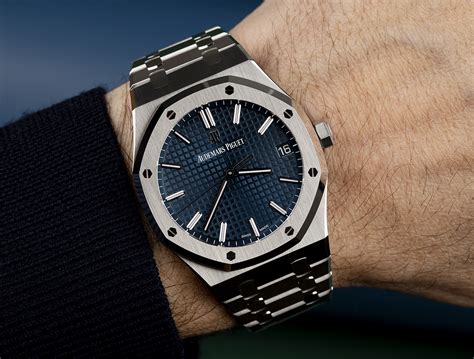 audemars piguet royal oak blue dial price|Audemars Piguet royal oak price.